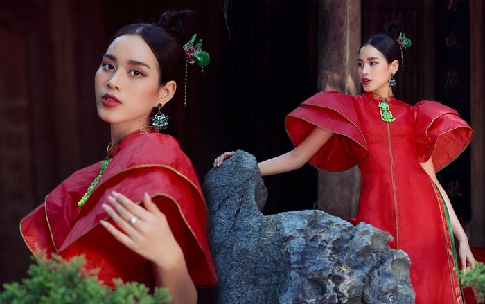 Vẻ đẹp thuần khiết của Hoa Hậu Đỗ Hà trong tà áo dài Việt: Người kế nhiệm gấp đôi áp lực