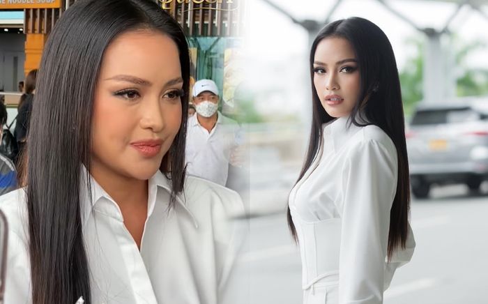 Ngọc Châu tự tin trả lời phỏng vấn bằng tiếng Anh tại sân bay: Năm nay không thắng thì năm nào nữa?