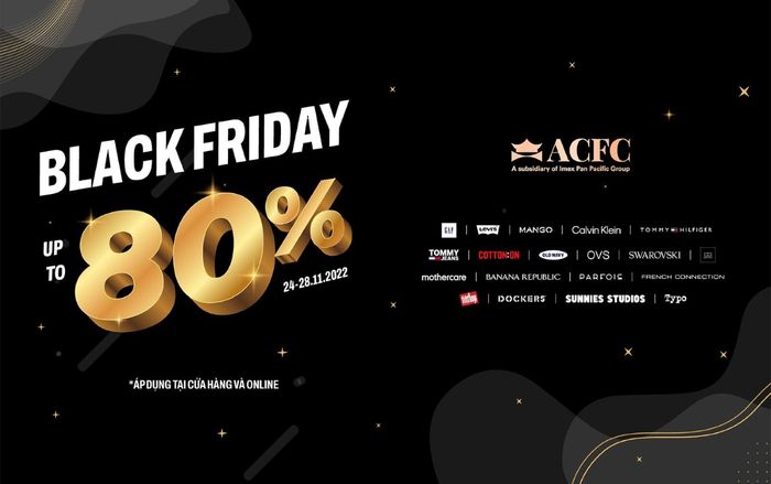 Bão Giá Tại Acfc Black Friday - Ưu Đãi Lên Đến 80% Với Giá Chỉ Từ 199k