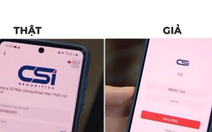 Công an cảnh báo hàng loạt trang web mạo danh công ty chứng khoán để lừa đảo, chiếm đoạt tài sản