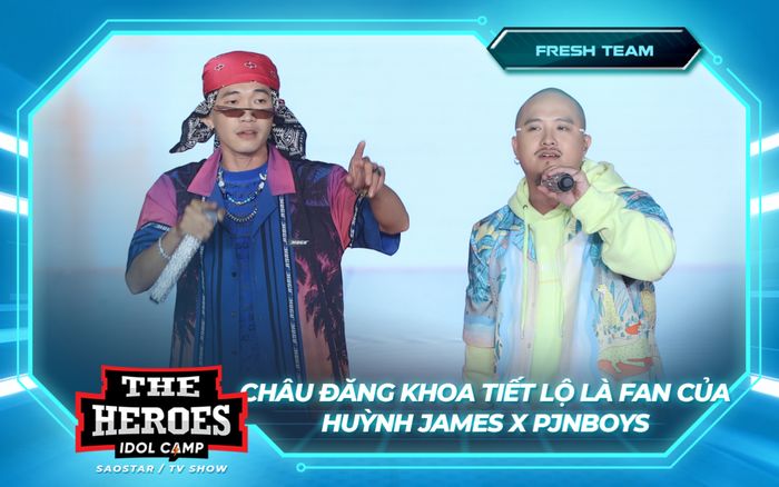 Vừa debut sân khấu The Heroes, chủ nhân hit 'Mình cưới nhau đi' đã 'thao túng tâm lý' Châu Đăng Khoa