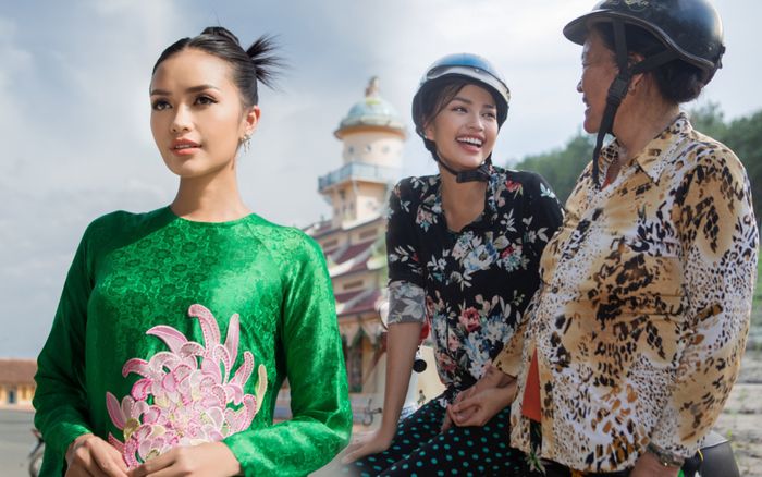 Ngọc Châu xin vía 'thi đâu thắng đó' từ mẹ: Ngày con sang Mỹ, mẹ nhớ mặc chiếc áo năm xưa ra sân bay nhé