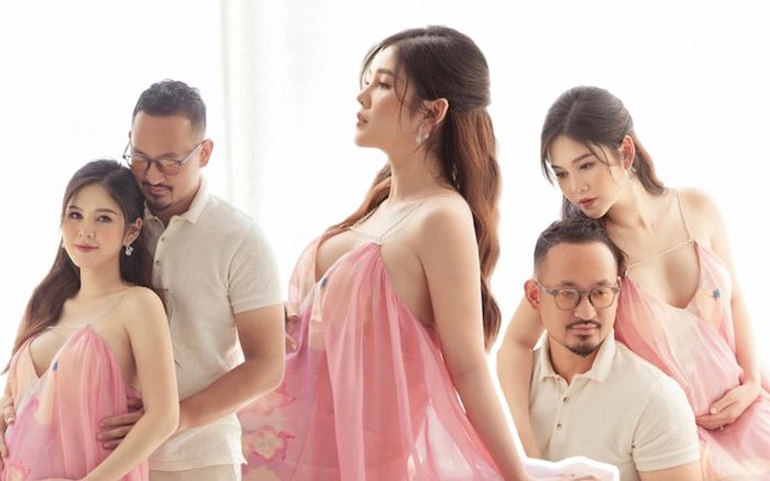 MC Thu Hoài đăng tải loạt khoảnh khắc nóng bỏng bên ông xã, nhan sắc mẹ bầu khiến dân tình u mê