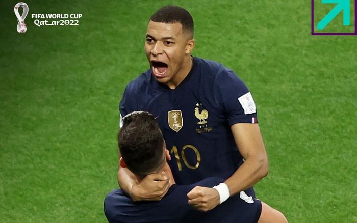 Mbappe ghi 2 bàn giúp Pháp dễ dàng vào tứ kết
