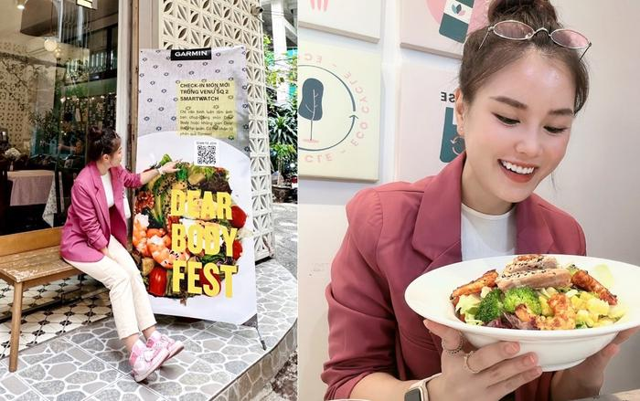 Cùng Thu Nhi Eat Clean khám phá bản đồ ẩm thực Dear Body Fest