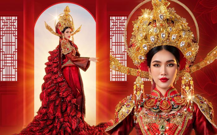 Phương Anh tung hình ảnh diện 'Hoa Trạng Nguyên' khiến netizen xuýt xoa