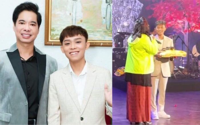 Được fan tặng vàng ngay trên sân khấu, phản ứng của Hồ Văn Cường lộ rõ tính cách con người thật