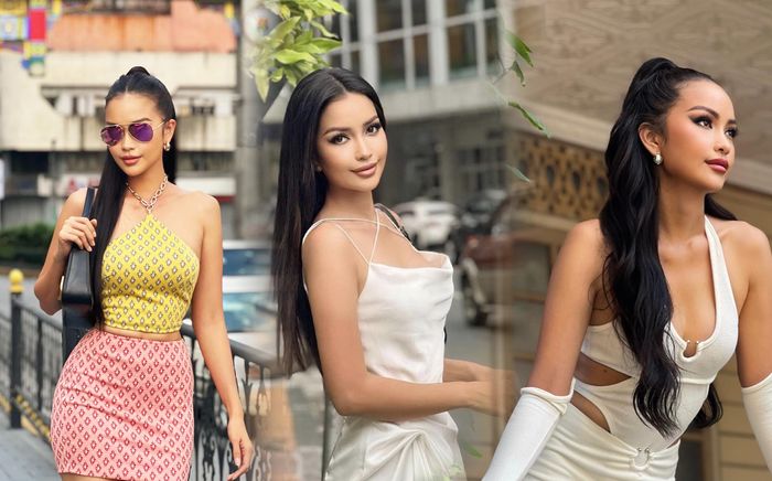 Điểm lại loạt outfit của Ngọc Châu tại Philippines: Đi training mà tưởng tham gia fashion week