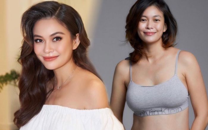 Cận cảnh nhan sắc 'không phải dạng vừa đâu' ở tháng cuối thai kỳ của Mâu Thủy