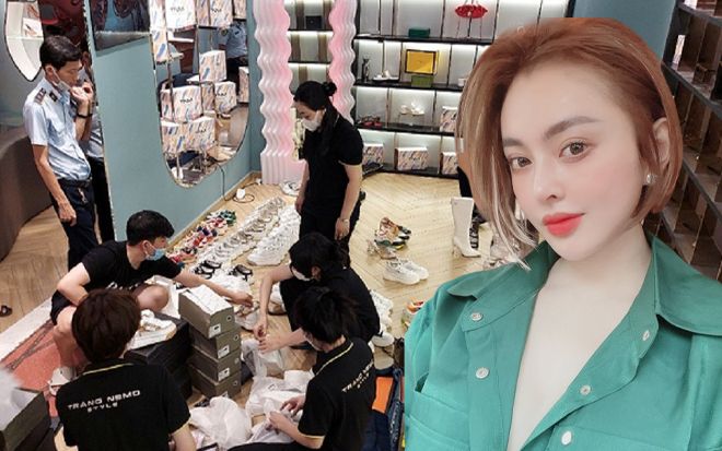 Cửa hàng thời trang của Trang Nemo bất ngờ bị Cục quản lý thị trường kiểm tra