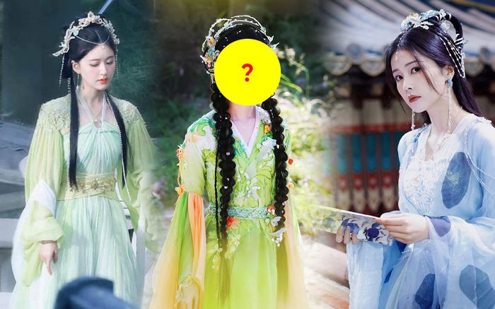 Cùng một kiểu tạo hình xanh lá, Triệu Lộ Tư thua đau trước 'tình địch' Bạch Lộc