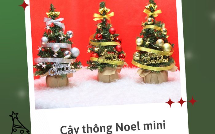 Đón Noel ngay tại bàn làm việc với đủ loại phụ kiện trang trí cực xịn dưới 200.000 đồng
