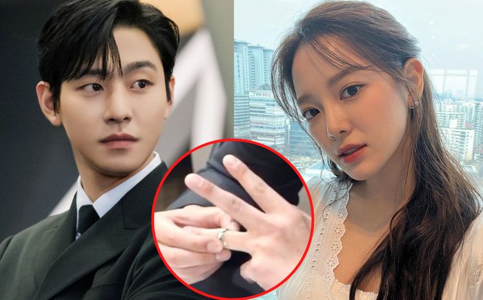 Sau nhiều đồn đoán của fan, Ahn Hyo Seop chính thức khoe nhẫn đính hôn với Kim Se Jeong?