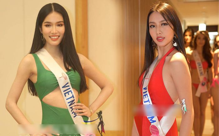 Chấm điểm phần thi bikini của Phương Anh - Thùy Tiên tại Miss International: Đều chung 'khuyết điểm' này