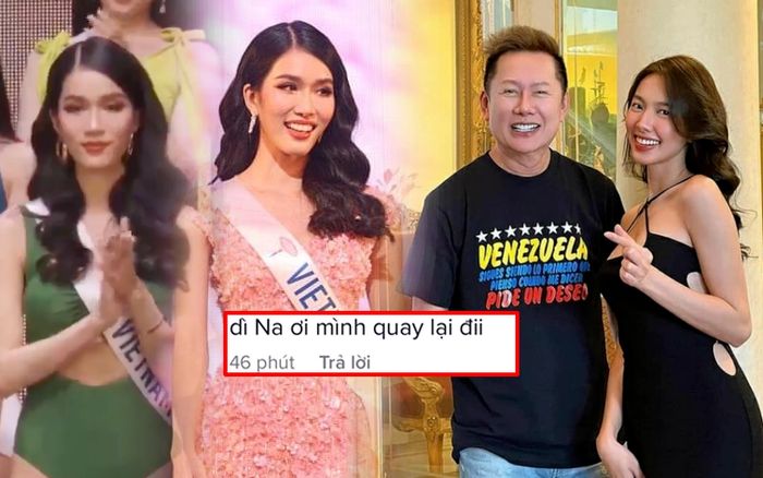 Fan Việt 'quay xe' đòi 'nối lại tình xưa' với ông Nawat sau khi Phương Anh bị loại ở Miss International