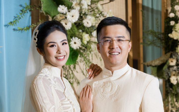 Hé lộ tổ ấm đậm chất Việt của vợ chồng Hoa hậu Ngọc Hân
