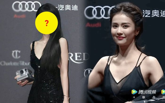 Cùng diện đồ đen trong sự kiện mới, Bạch Lộc bị một sao nữ mới nổi 'chặt chém' không thương tiếc