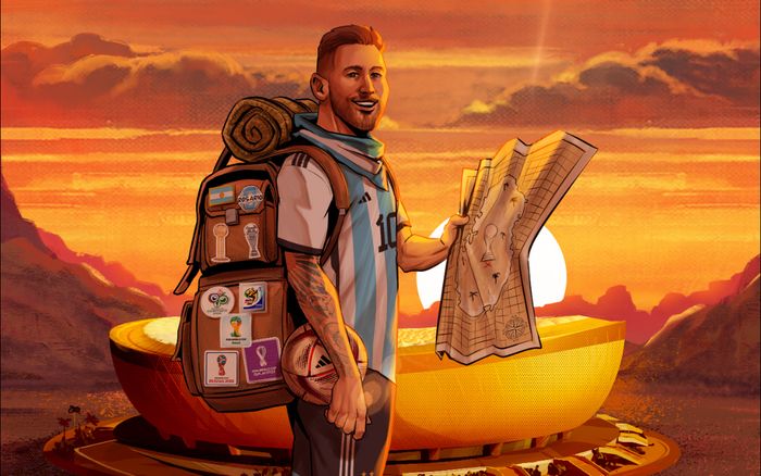 'Quái vật' Messi và nghệ thuật đi bộ