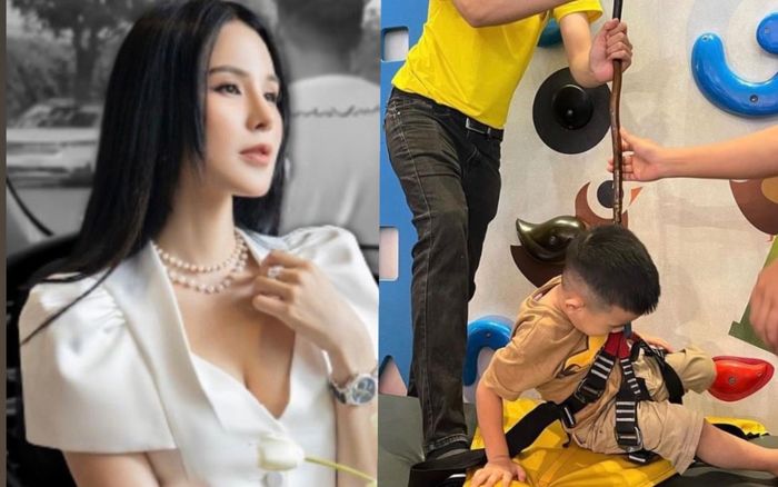 Diệp Lâm Anh gặp lại con trai sau 2 tuần xa cách vì mất quyền nuôi con, xót xa thấy con nhẹ cân