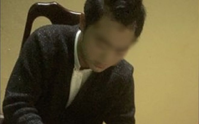 Thiếu niên 17 tuổi làm điều đáng xấu hổ trên tượng thờ đền Đức ông Hoàng Cần