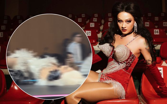 Thanh Duy khiến khán giả 'thót tim' khi ngã đập đầu xuống sân khấu trong lúc trình diễn