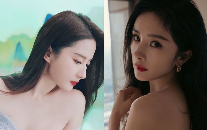 Cùng khoe ảnh mới, Lưu Diệc Phi đẹp tựa nữ thần, Dương Mịch gợi cảm khó cưỡng