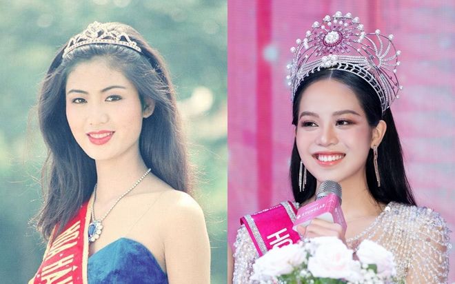 Nguyễn Thu Thủy - Huỳnh Thị Thanh Thủy: 2 Hoa hậu Việt Nam cùng tên cách nhau nhiều thế hệ