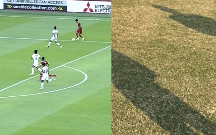 Mặt sân Mỹ Đình xấu tệ nếu so với Campuchia, Indonesia