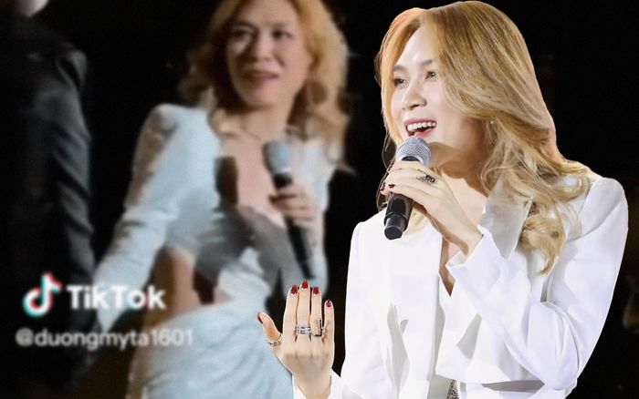 Được khán giả nam nắm tay dìu đi trong lúc di chuyển, Mỹ Tâm phản ứng thế nào?