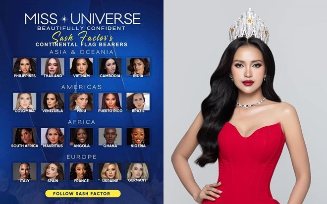 Vừa khởi hành sang Mỹ, Ngọc Châu được đánh giá là đối thủ mạnh nhất Châu Á: Top 5 Miss Universe vừa vặn?