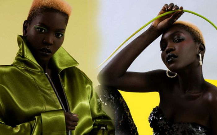 Cô gái có làn da đen nhẻm đạt kỷ lục Guinness, trở thành người mẫu phá vỡ tiêu chuẩn cái đẹp