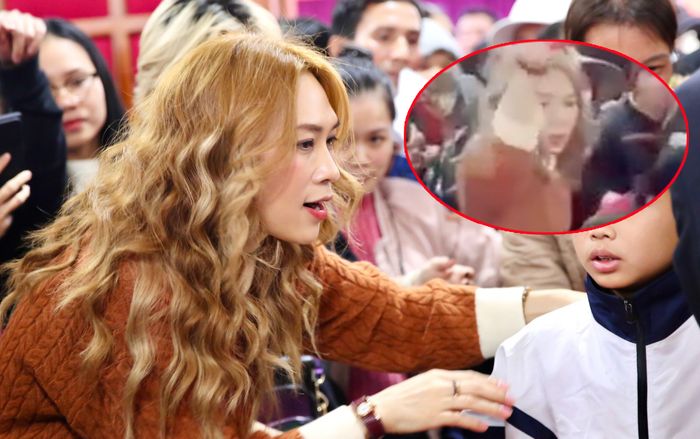 Mỹ Tâm nổi cáu khi đi từ thiện, thét lớn giữa đám đông: 'Đừng có chụp hình nữa!'
