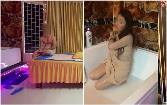 Bắt quả tang nhiều nữ nhân viên công ty chăm sóc sức khoẻ y học cổ truyền 'tắm tiên' với các quý ông