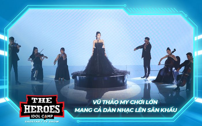 Vũ Thảo My 'chơi lớn' mang cả dàn nhạc lên sân khấu, bật khóc khi hát ca khúc về mẹ