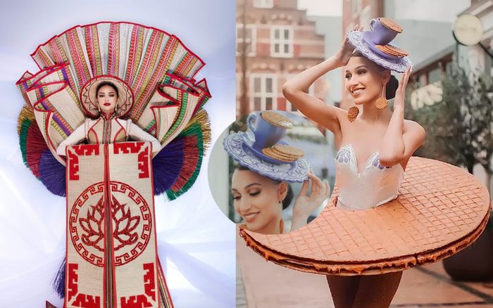 National Costume độc đáo của đại diện Hà Lan: Chiếu Cà Mau của Ngọc Châu có nguy cơ bị mờ nhạt