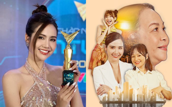 Phim Thương Ngày Nắng Về, Huyền Lizzie - Thanh Sơn thắng VTV Awards 2022