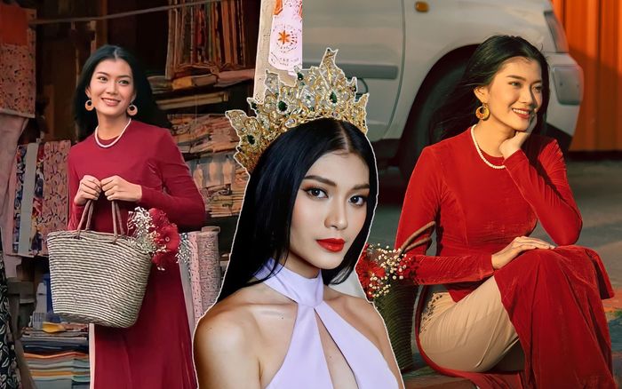Miss Grand Myanmar 2023 lấy lòng 'chủ nhà' Việt Nam bằng áo dài: Mr Nawat liệu có vui?