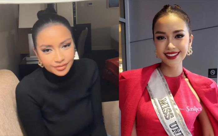 Mới ngày đầu nhập cuộc, Ngọc Châu đã ghi điểm cực mạnh với ekip Miss Universe 2022