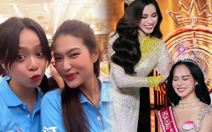 Tân hoa hậu Thanh Thuỷ kém sắc khi đứng cùng các nàng hậu khác: Nhìn như 'Miss Teen'
