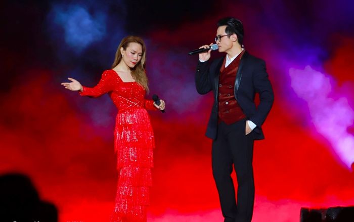 Hé lộ điểm đặc trưng trong trang phục mỗi khi Mỹ Tâm đứng cùng sân khấu với Hà Anh Tuấn