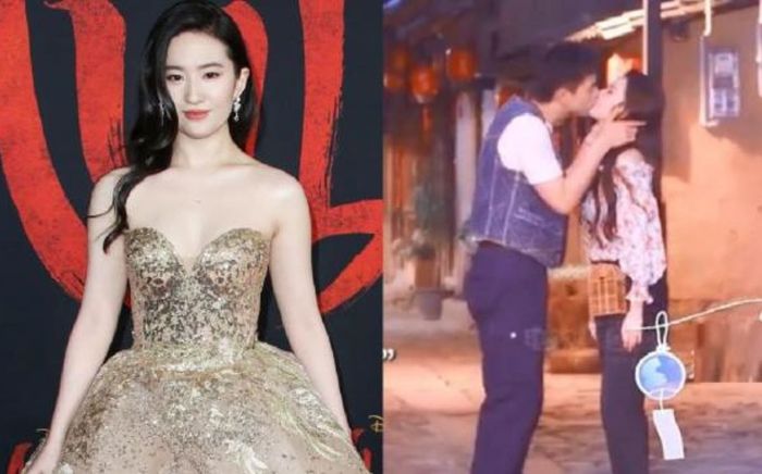 Khán giả sốc khi thấy hình ảnh Lưu Diệc Phi hôn đắm đuối trai lạ trên phố