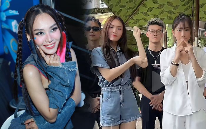 Mai Phương đứng bằng TikToker Lê Bống cao 1m67, nghi vấn hoa hậu khai gian chiều cao?