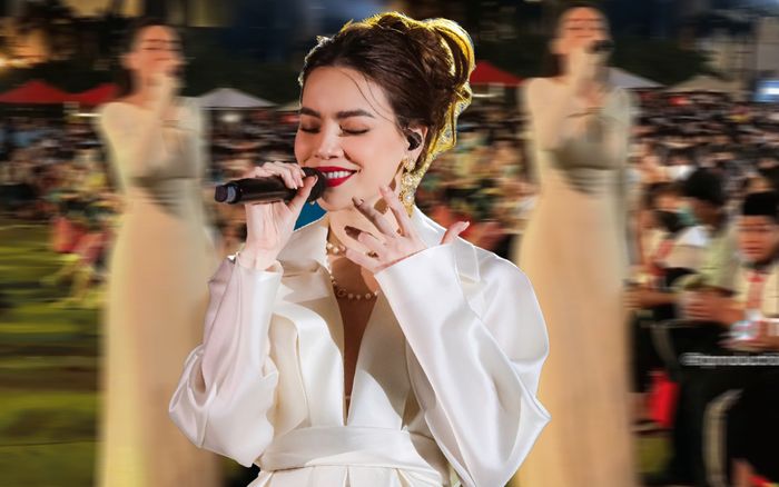 Hồ Ngọc Hà diện áo dài đầy nền nã hát nhạc Xuân, bất ngờ nhất là phản ứng của dàn khán giả nhí