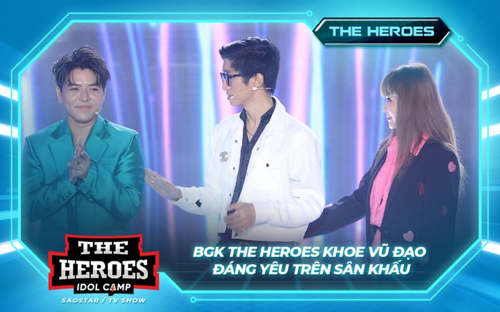 Ban giám khảo The Heroes bí mật tập nhảy, khoe vũ đạo khiến fan cười ngất