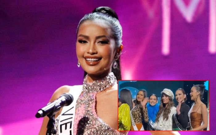 Rầm rộ khoảnh khắc Miss Universe 2022 đứng giữa 3 đại diện Đông Nam Á: Đứng chơi ai ngờ cho tàng hình