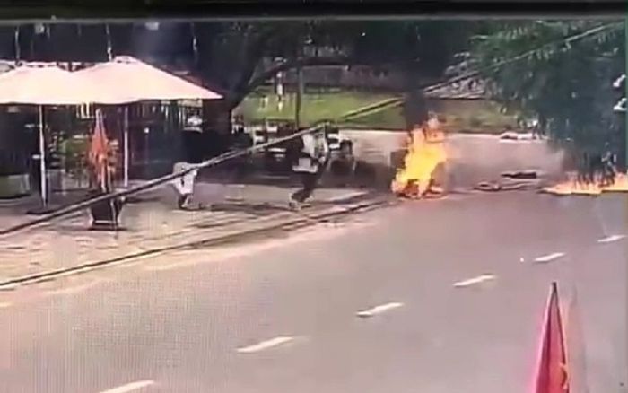 Vụ cô gái bị đánh ghen, tạt xăng đốt giữa đường vào mùng 5 Tết: Bất ngờ danh tính kẻ ra tay