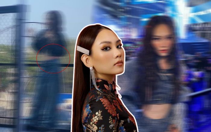 Xôn xao hình ảnh Hoa hậu Mai Phương để lộ nội y kém duyên ở nơi đông người khiến fan 'chào thua'