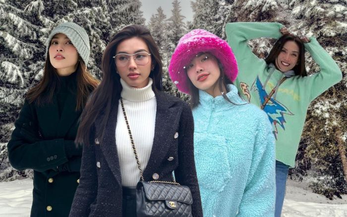 Khi các nàng hậu Việt hoá 'cô bé mùa đông' sau Tết Nguyên Đán: Thuỳ Tiên vượt mặt toàn bộ!