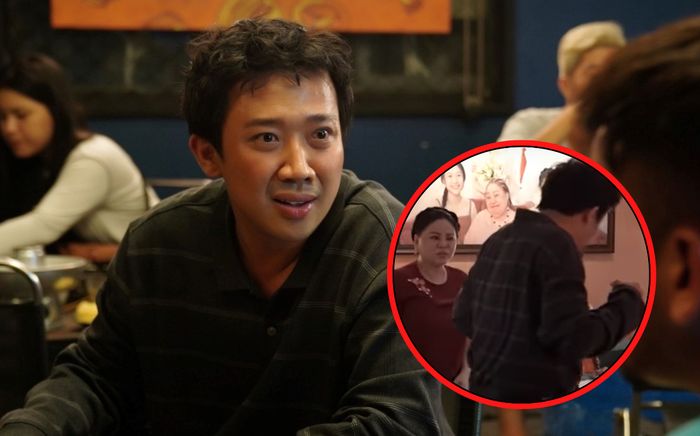 Trấn Thành bị Lê Giang đánh, mắng té tát trên phim trường Nhà Bà Nữ