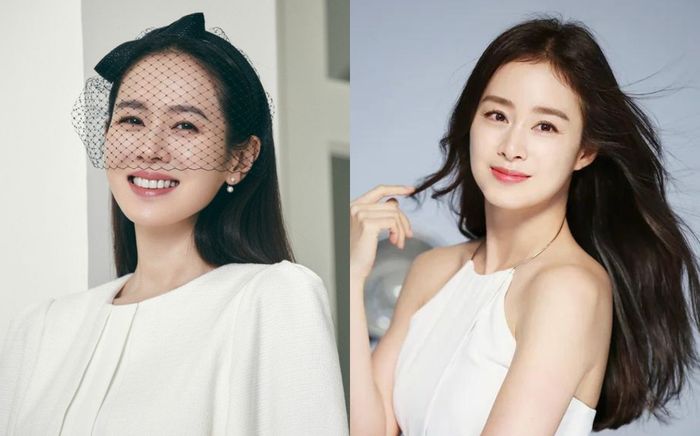 Cùng là tường thành nhan sắc nhưng hiếm hoi Son Ye Jin và Kim Tae Hee xuất hiện cùng nhau